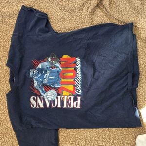 NBA Allen Iverson Pelicans Graphic T-Shirt Large